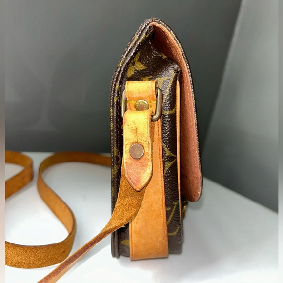 Louis Vuitton Monogram Mini Cartouchiere PM Crossbody Bag 874 SL - Picture 12 of 16